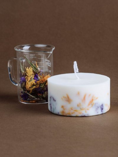 Sójová sviečka Poľné kvety – 220 ml